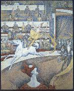 Georges Seurat circus Sweden oil painting artist